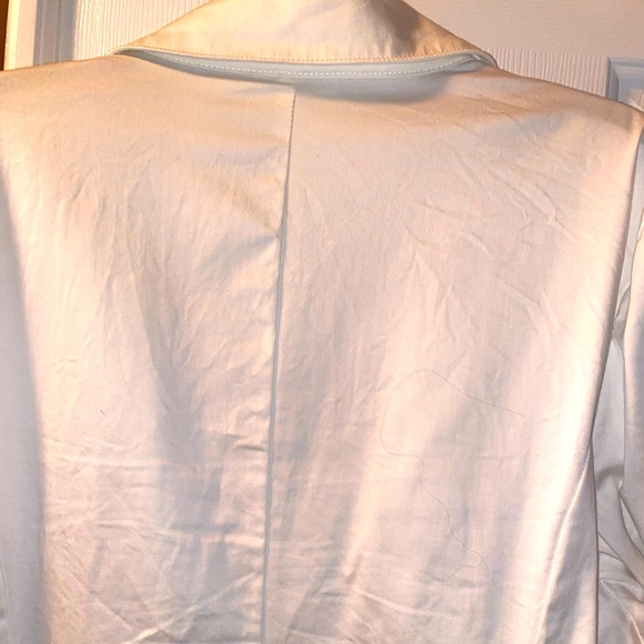 White Button-up Suit Jacket - Picture 2 of 9